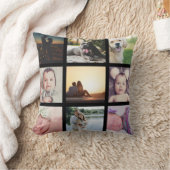 9フォトコラージュパーソナライズされた クッション (ブランケット)