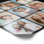 9フォトコラージュ丸いコーナー写真の拡大 フォトプリント            (角)