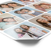 9フォトコラージュ丸いコーナー写真の拡大 フォトプリント (角)