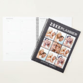 9フォトコラージュ名前をカスタムするシャルボード プランナー手帳 (ディスプレー)