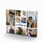 9フォトコラージュ家族フォトブロック フォトブロック (右)