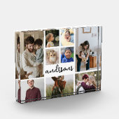 9フォトコラージュ家族フォトブロック フォトブロック (左)