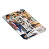 9フォトコラージュ愛あなたママの子供の名前 マグネット (右側)