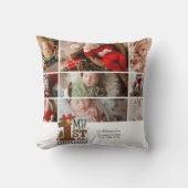 9フォトプレイド初めてのクリスマス クッション (正面)