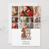 9フォトプレイド初めてのクリスマス シーズンカード (正面)