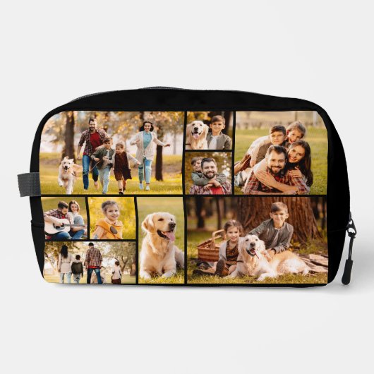 9フォトユニークコラージュのミニマルシンプルリスト ドップキット (正面)