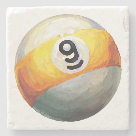 9ボール ストーンコースター (正面)