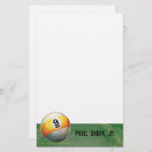 9ボール 便箋 (正面/裏面)