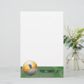 9ボール 便箋 (スタンド正面)