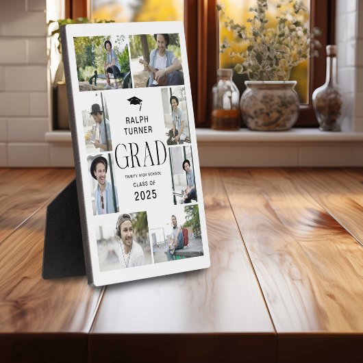 9モダンフォトコラージュGRAD記念ギフト フォトプラーク