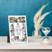 9モダンフォトコラージュGRAD記念ギフト フォトプラーク (側面)