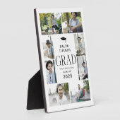 9モダンフォトコラージュGRAD記念ギフト フォトプラーク (側面)