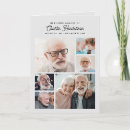 9モダン – 写真折り畳み式葬儀/生活お祝い プログラム