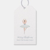 9レディース踊りギフトラベル – カスタマイズ可能 ギフトタグ (正面)
