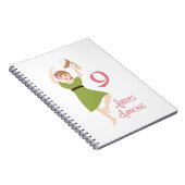 9レディース踊り ノートブック (右側)