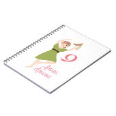 9レディース踊り ノートブック (左側)