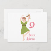 9レディース踊り ポストカード (正面/裏面)