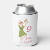 9レディース踊り 缶クーラー (缶正面)