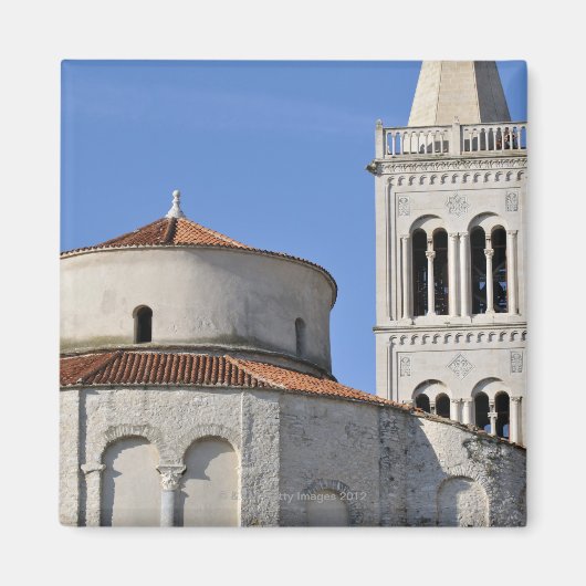 9世紀前ロマネスク教会 マグネット (正面)