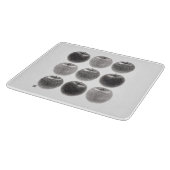 9個のりんご カッティングボード (角)