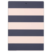 9写真のコラージュ|の赤面ピンクおよび海軍 クリップボード (裏面)