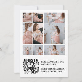 9写真ママはクリスマス妊娠になる シーズンカード