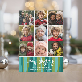 9写真 – Merry Christmas -抽象芸術波2023 シーズンカード