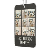 9写真Instagram Collage - 最高の Friends Forever カーエアーフレッシュナー (左)