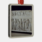 9匹のムーサのフリーズが付いている石棺 メタルオーナメント (右)