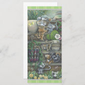 9匹の猫 (正面/裏面)