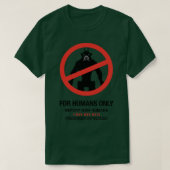 9区(人間のみ) Tシャツ (デザイン正面)