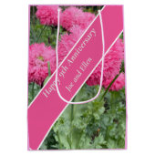 9周年結婚ポピー ミディアムペーパーバッグ (裏面)