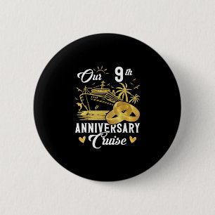 9周年記念 ゴールデンクルーズバケーション カップル 缶バッジ