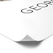 9周年記念 フォトコラージュ 結婚記念日 ポスター (角)