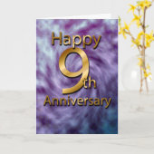 9周年記念（記念カード） カード (黄色い花)