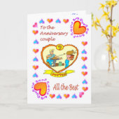 9周年陶芸の記念カード カード (黄色い花)