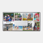 9大写真家族&キッズ夏期おもしろいかわいい デスクマット (キーボード&マウス)