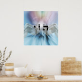 9天使の影響 – 72神の名前 ポスター (キッチン)