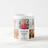 9孫の写真We Love You Graman Mug コーヒーマグカップ (中央)