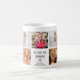 9孫の写真We Love You Graman Mug コーヒーマグカップ