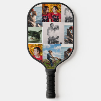 9家族写真のオーダーメイドコラージュ ピックルボールラケット