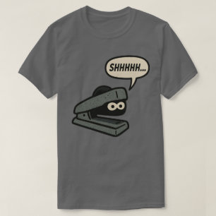 9対5でホイストをする "操作:ホッチキス" Tシャツ