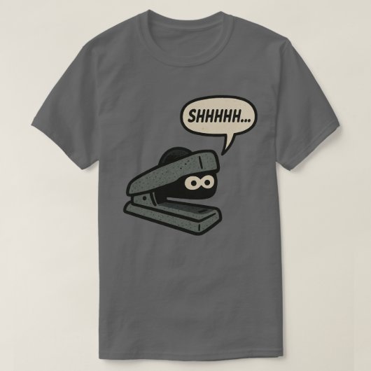 9対5でホイストをする | "操作：ホッチキス" Tシャツ (デザイン正面)
