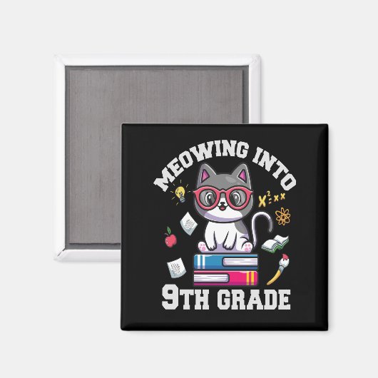 9年生の新学期ギフトおもしろいへの支払 マグネット (正面/裏面)