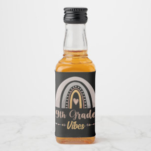 9年生ビーブレインボー9年生新学期 リキュールボトルラベル