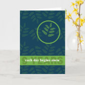 9年間の麻薬アルコール中毒クリーン・ソーバーカード カード (黄色い花)