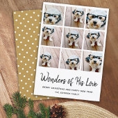 9数々の写真クリスマス疑問に思- Of His Love シーズンカード