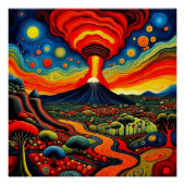 9日目の噴火 ポスター (正面)