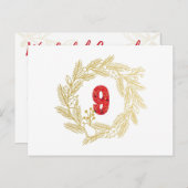 9日目。イエスの名前 |素晴らしいカウンセラーの出現 ポストカード (正面/裏面)