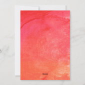 9最高の年HYNクリスマスミニマル赤 シーズンカード (裏面)